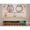 Corner Vanity/wash Basin with Cabinet Italian Wall Hung Countertop Open Shelf Bathroom Vanities Factory